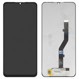 LCD compatible with ZTE Blade A72 4G, Blade A72S, Blade V40 Smart, Blade V40 Vita, (black, without frame, Original (PRC))