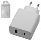 Mains Charger EP-TA220, (35 W, Power Delivery (PD), white, 2 outputs, service pack box)