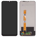 LCD compatible with Oppo A55 5G, A56 5G, (black, without frame, Original (PRC), PEMM00, PEMM20, PEMT00, PEMT20, PFVM10)