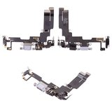 Cable flex puede usarse con iPhone 14, del conector de carga, morado, con micrófono, con conector, Original (PRC)
