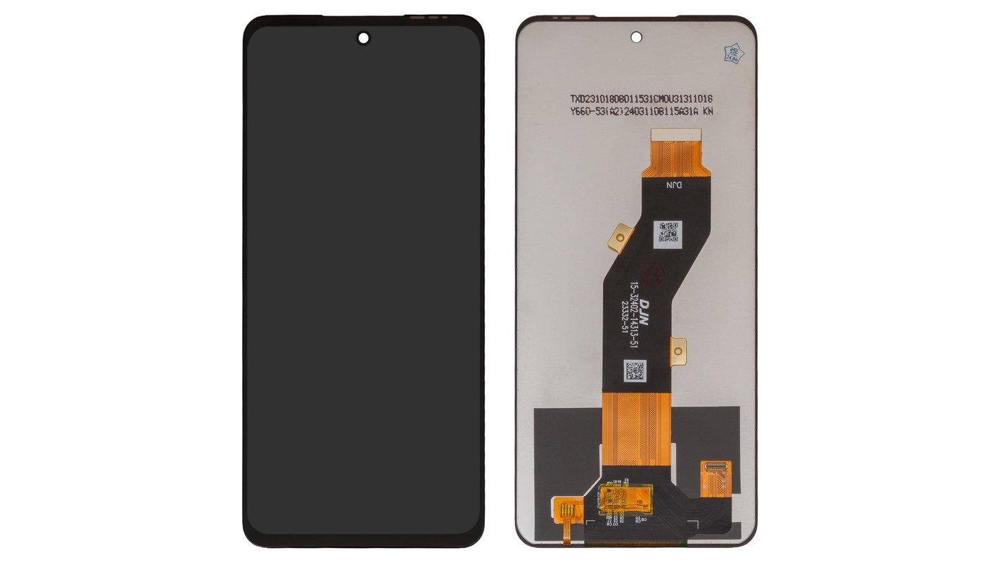 LCD compatible with Infinix Smart 8 Plus (X6526), (black, without