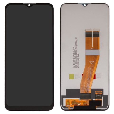 Pantalla LCD puede usarse con Samsung A035F Galaxy A03, negro, sin marco, Box 