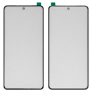Housing Glass G+OCA PRO compatible with OnePlus 12, with OCA film, black 