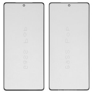 Housing Glass G+OCA PRO compatible with Infinix GT 20 Pro X6871 , Note 40 X6853 , with OCA film, black 