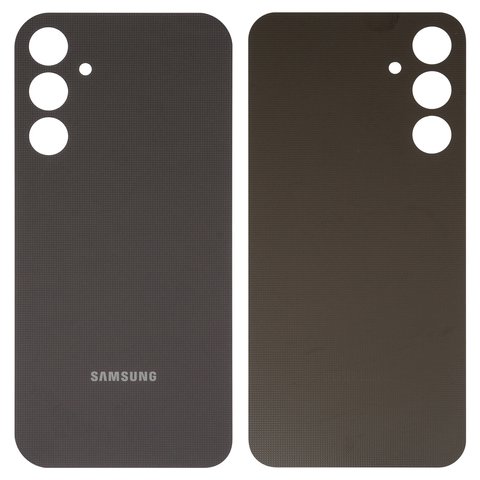 Housing Back Cover compatible with Samsung A256 Galaxy A25, black, brave black 