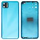 Housing Back Cover compatible with Realme C11, (dark blue, with camera lens)