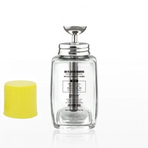 Tarro para líquido con dispensador Amaoe M74, 200 ml, para alcohol