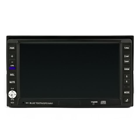 Sistema multimedia para auto 2 DIN con sintonizador de TV