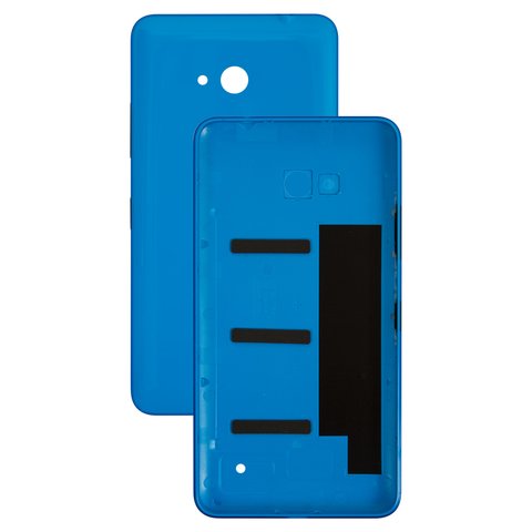 Housing Back Cover compatible with Microsoft Nokia  640 Lumia, dark blue, with side button 