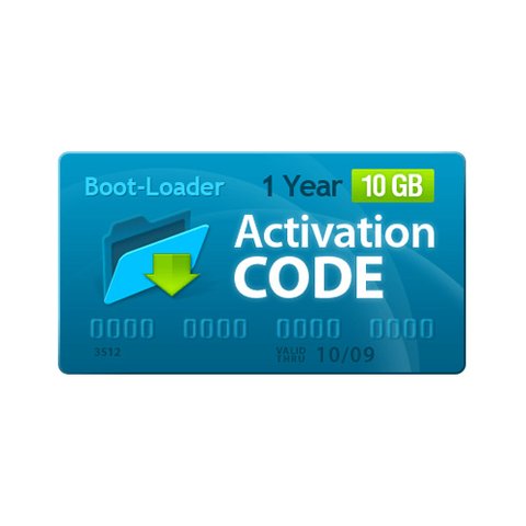 Boot Loader v2.0 Activation Code 1 year, 10+1 GB 