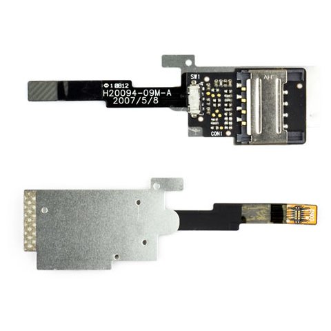 SIM Card Connector compatible with HTC P4550, TYTN II, with flat cable 