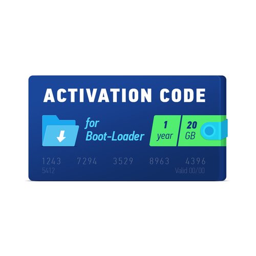 Boot-Loader 2.0 Activation Code (1 year, 20 GB)