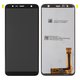 LCD compatible with Samsung J415 Galaxy J4+, J610 Galaxy J6+, (black, without frame, Original (PRC), original glass)