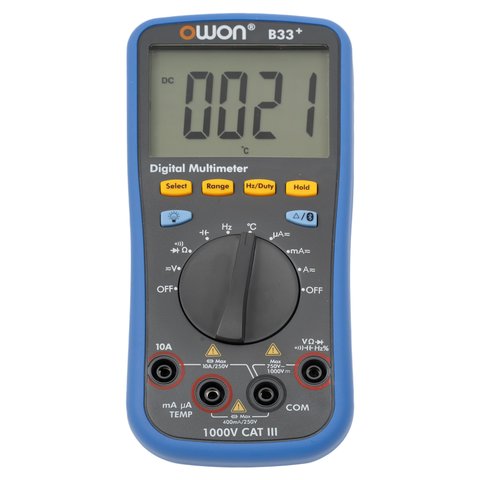 Digital Bluetooth Multimeter OWON B33+
