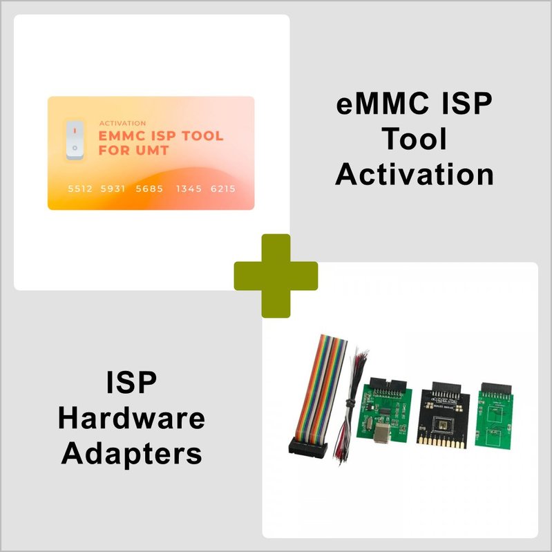 UMT EMMC ISP Tool Activation With ISP Hardware Adapter - GsmServer