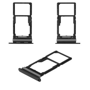 SIM Card Holder compatible with Samsung A336 Galaxy A33 5G, black 