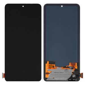 Дисплей для Xiaomi Mi 11i, Poco F3, Poco F4, Redmi K40, черный, без рамки, High Copy, OLED 
