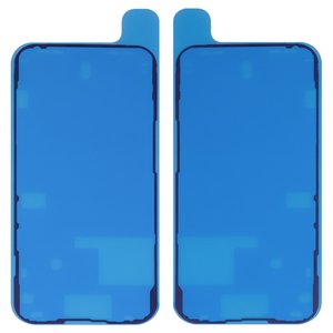 LCD Sticker compatible with Apple iPhone 14 Pro, black, adhesive 