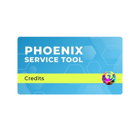 Phoenix Service Tool Credits