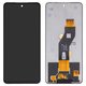 LCD compatible with Tecno Pop 8, Spark 20 (KJ5), Spark 20C (BG7), Spark Go (2024) (BG6); Infinix Hot 40i (X6528B), Smart 8 (X6525), (black, without frame, High Copy, FPC6615)