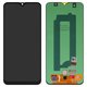 LCD compatible with Samsung A307 Galaxy A30s, A307F/DS Galaxy A30s, (black, without frame, FLYCDI, with wide edge, (OLED))