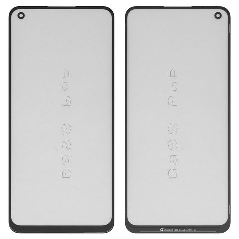 Стекло корпуса G+OCA PRO для Realme 11 4G, с OCA пленкой, черное