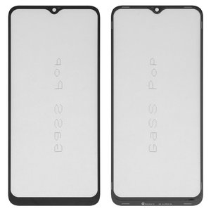 Стекло корпуса G+OCA PRO для Realme C30s, с OCA пленкой, черное