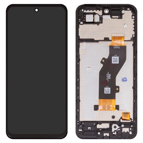 Дисплей для Infinix Smart 9 X6532 , черный, с рамкой, High Copy