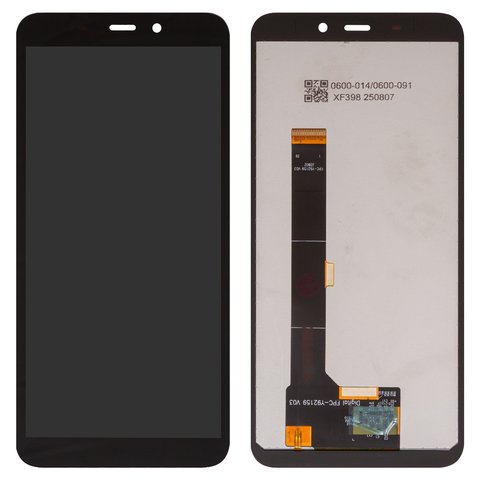 LCD compatible with Oukitel G2, black, without frame, High Copy, FPC Y92159 V03 