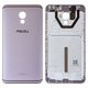 Panel trasero de carcasa puede usarse con Meizu Pro 6 Plus, negra, gris