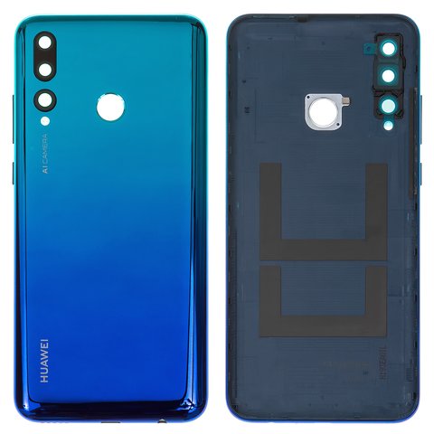 Panel trasero de carcasa puede usarse con Huawei P Smart Plus 2019 , azul, Original PRC 