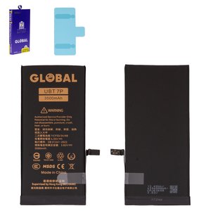 Batería Mechanic puede usarse con Apple iPhone 7 Plus, Li Polymer, 3.82 V, 3500 mAh, mayor capacidad, original IC