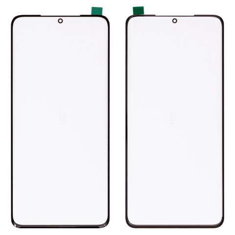 Vidrio de carcasa G+OCA PRO puede usarse con Samsung G985 Galaxy S20 Plus, con película OCA, negro