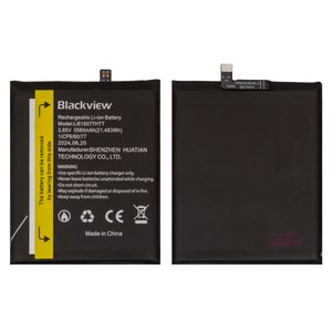 Batería Li616077HTT puede usarse con Blackview BV4900, BV5100, Oscal S60, Li ion, 3.85 V, 5580 mAh, Original PRC 