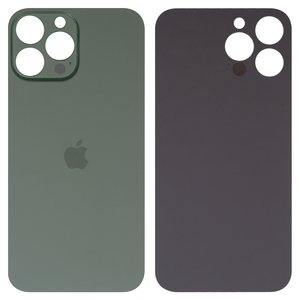 Panel trasero de carcasa puede usarse con iPhone 13 Pro Max, verde, no es necesario desmontar la cámara, Original PRC , alpine Green, big hole