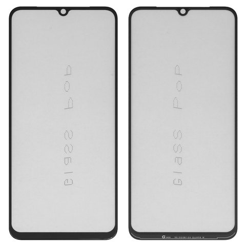 Vidrio de carcasa G+OCA PRO puede usarse con Vivo V20, V20 2021 , V21E, V23E, V23E 5G, con película OCA, negro