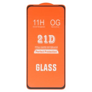 Vidrio de protección templado puede usarse con Realme C67 4G, C67 5G, Full Glue, compatible con estuche, sin embalaje, sin pañuelos , negro