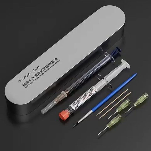 Líquido iFixes iS30,  para quitar rozaduras del damper de lente de cámara, 1.5 ml