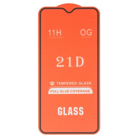 Vidrio de protección templado puede usarse con Xiaomi Redmi Note 8, Redmi Note 8 2021 , Full Glue, compatible con estuche, sin embalaje, sin pañuelos , negro