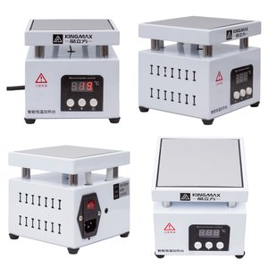 Plataforma de precalentamiento Kingmax HOTB 10, para reparar placas base, 10*10cm, 40 400°С, 300W