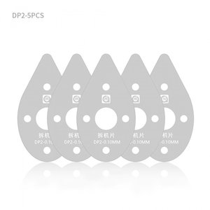 Herramienta para levantar pantalla, cristal táctil Amaoe DP2, espátula metálica, 5 uds.