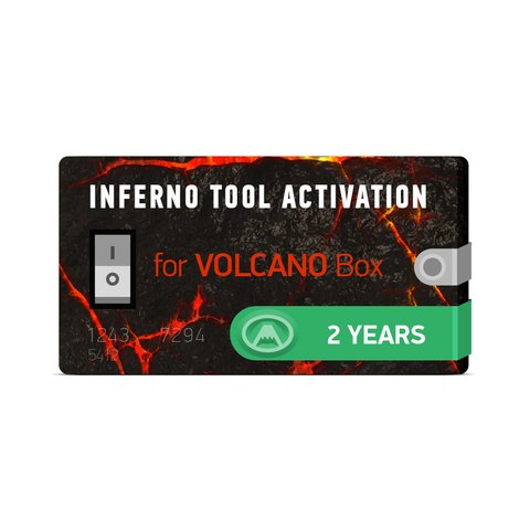 2 годовая активация Inferno для Volcano Box