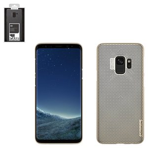 Чехол Nillkin Air Case для Samsung G960 Galaxy S9, золотистый, перфорированный, пластик, #6902048154186