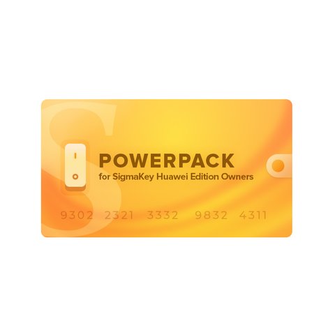 Активація PowerPack для власників SigmaKey Huawei Edition