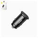 Автомобільний зарядний пристрій Baseus PPS Car Charger, чорне, Quick Charge, 30 Вт, 2 порта, 12-24 B, #CCALL-AS01