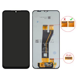 Дисплей для Samsung A146B Galaxy A14 5G, черный, без рамки, Original PRC , 48 pin, SM A146B A14 5G V04