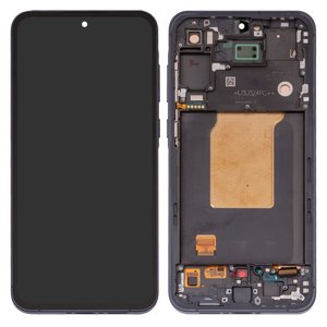 Дисплей для Samsung A556 Galaxy A55, синий, с рамкой, Original PRC , navy