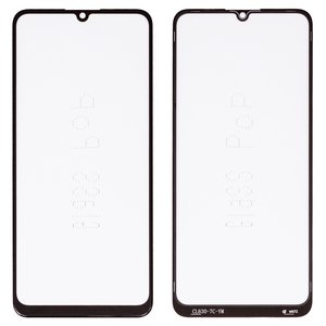 Скло корпуса G+OCA PRO для Huawei Honor 9A, Y6p, з ОСА плівкою, чорне
