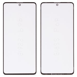 Скло корпуса G+OCA PRO для Samsung M515F Galaxy M51, з ОСА плівкою, чорне