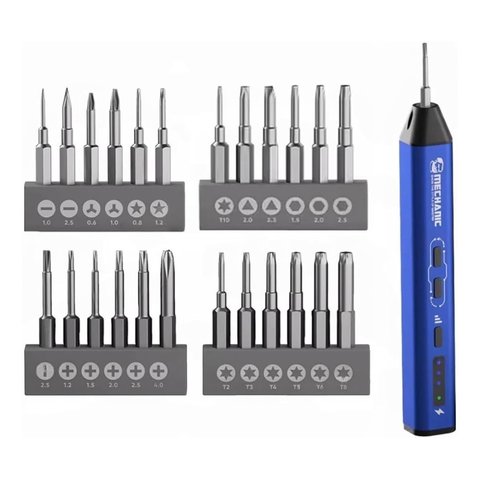 Беспроводная электрическая отвертка Mechanic ES240, 24 in 1